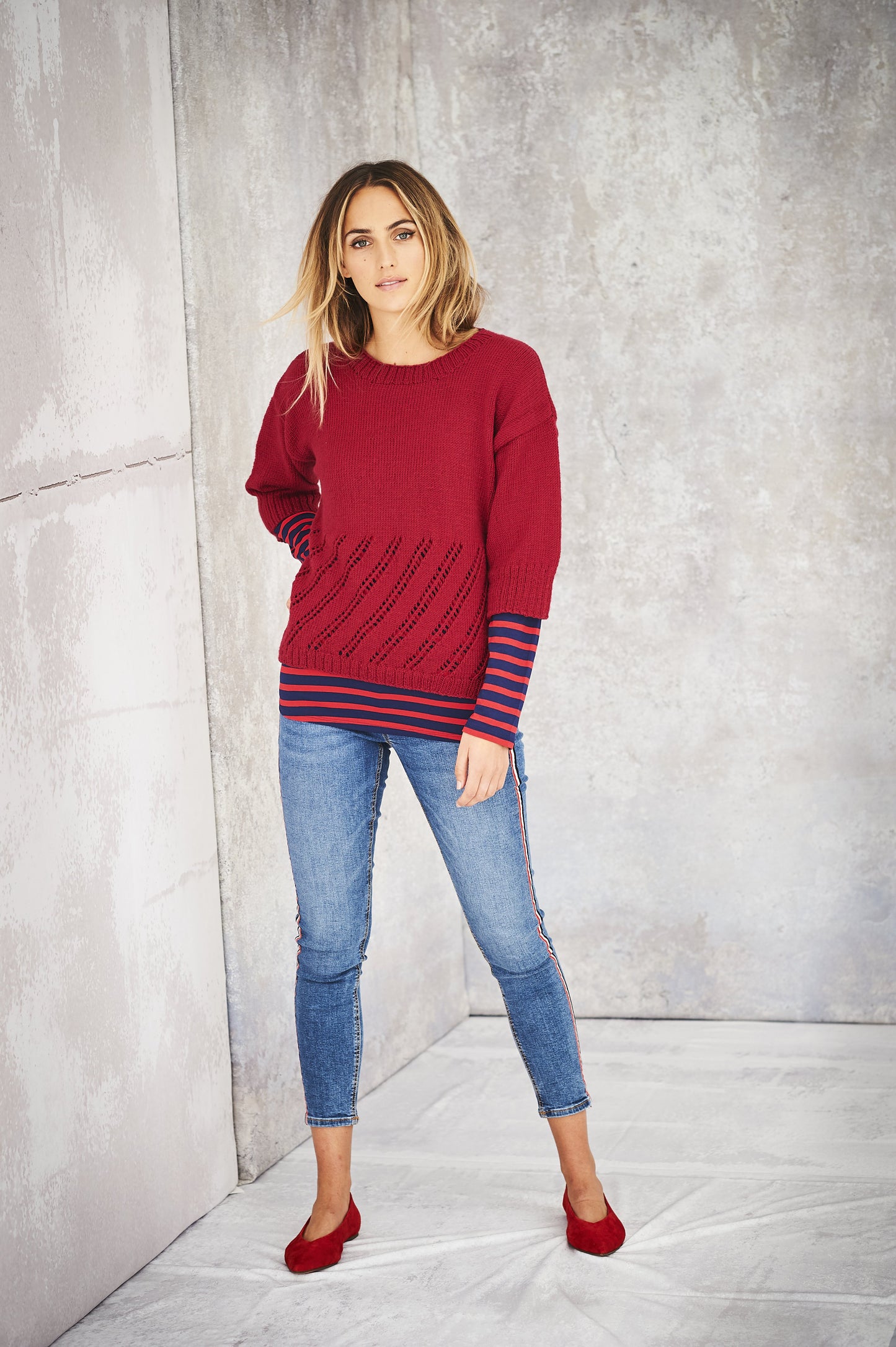 Stylecraft Pattern 9587 - Bellissima Sweater and Cardigan DK