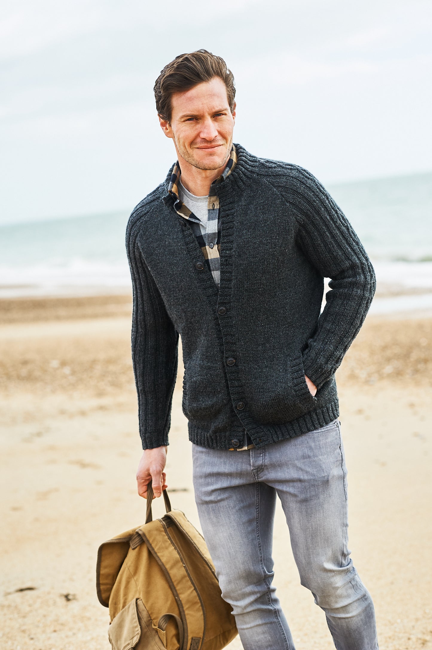 Stylecraft Pattern 9866 - Highland Heathers DK Men's Cardigans