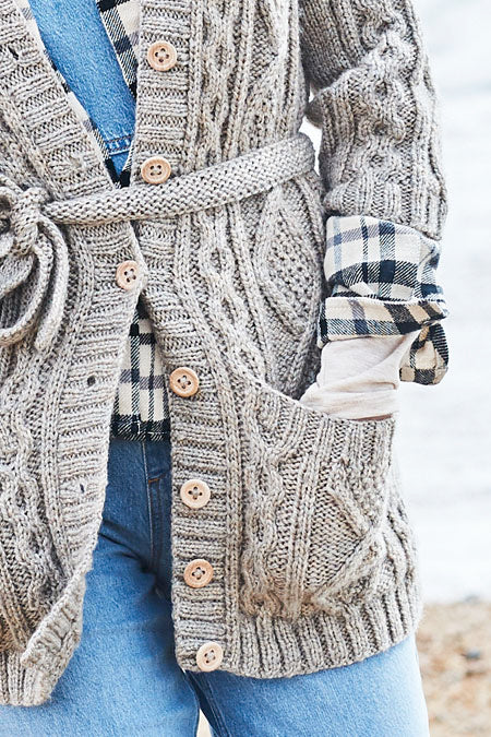 Stylecraft Pattern 9872 - Highland Heathers Aran Cardigans