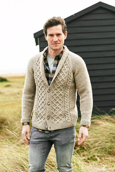 Stylecraft Pattern 9876 - Highland Heathers Aran Cardigans