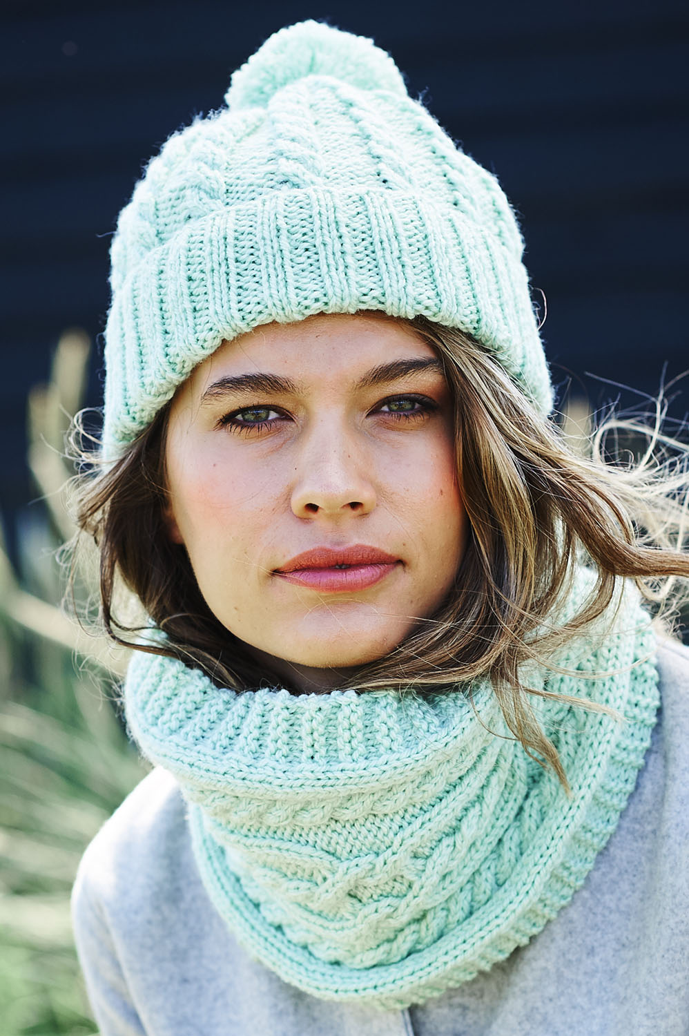 Stylecraft Pattern 9894 - Special Aran with Wool Cardigan, Snood & Hat