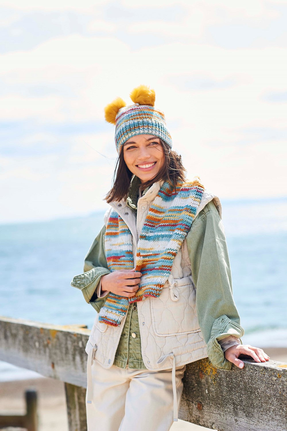 Stylecraft Pattern 10098 Chunky - For the Love of Stripes Accessories