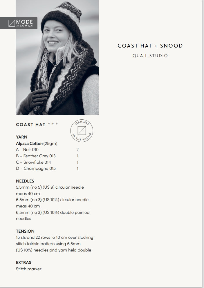 Coast Hat & Snood