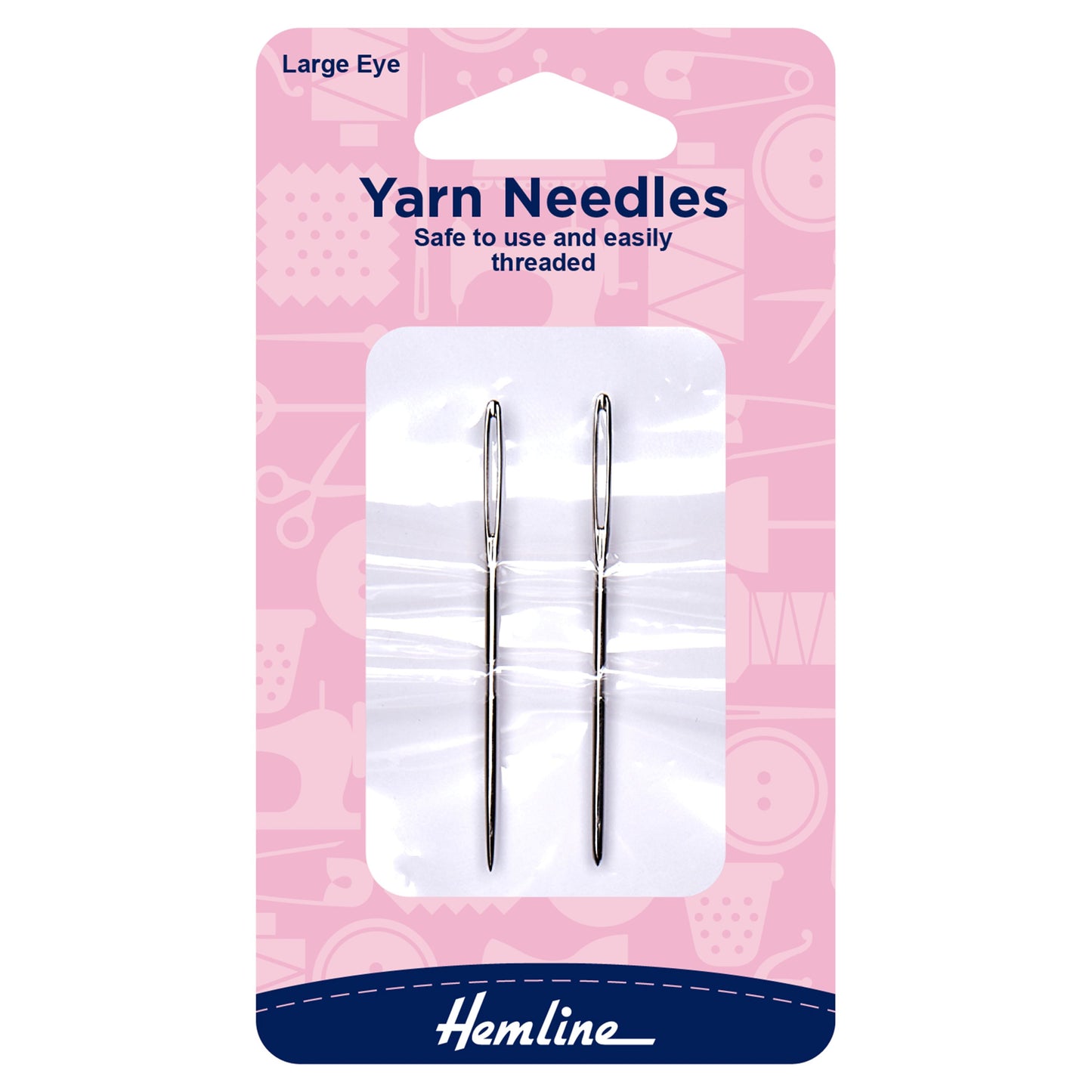 Hand Sewing Needles: Wool & Yarn: Metal: 2 Pieces