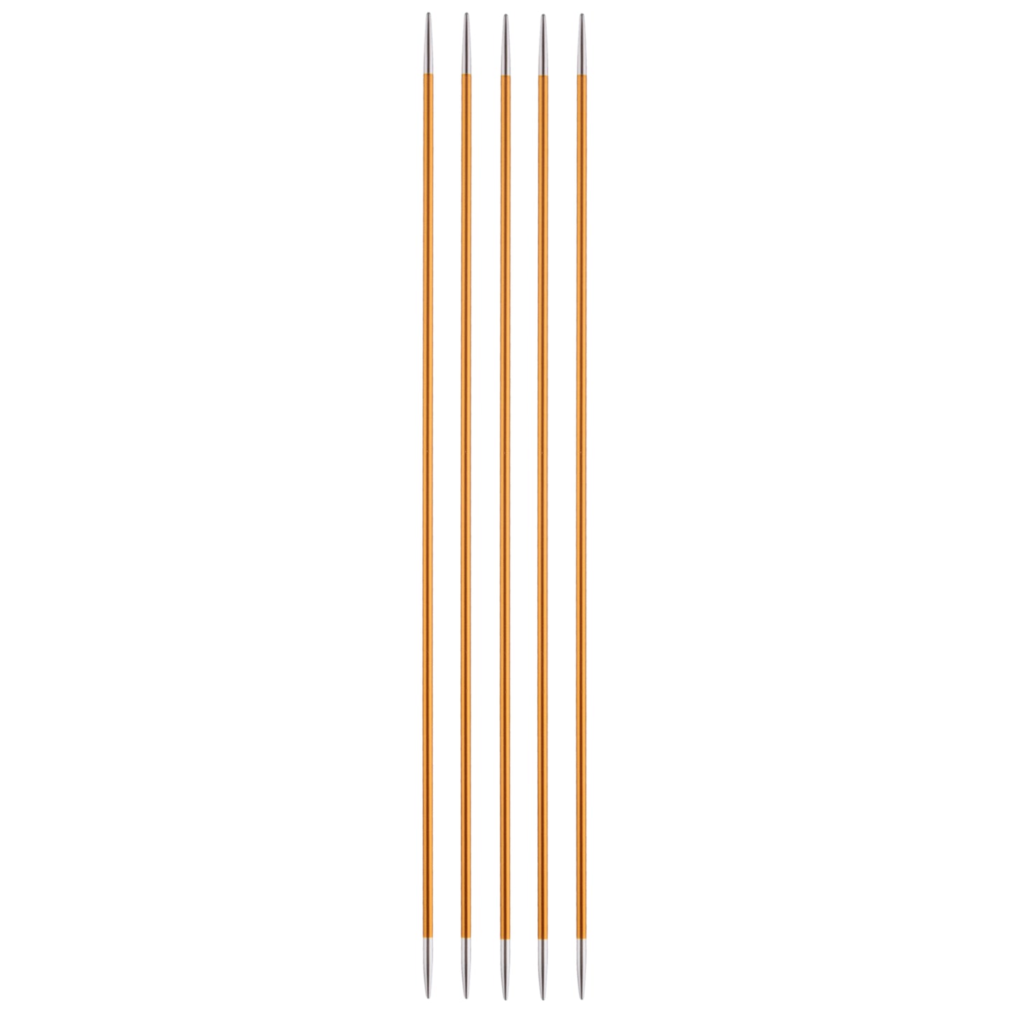 Knit Pro Zing: Double-Ended: Set of Five: 15cm Long