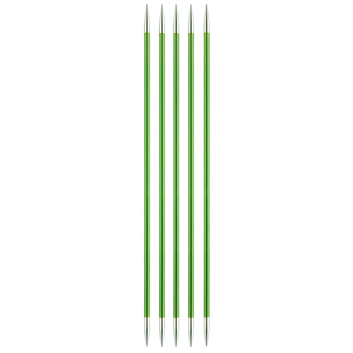 Knit Pro Zing: Double-Ended: Set of Five: 15cm Long