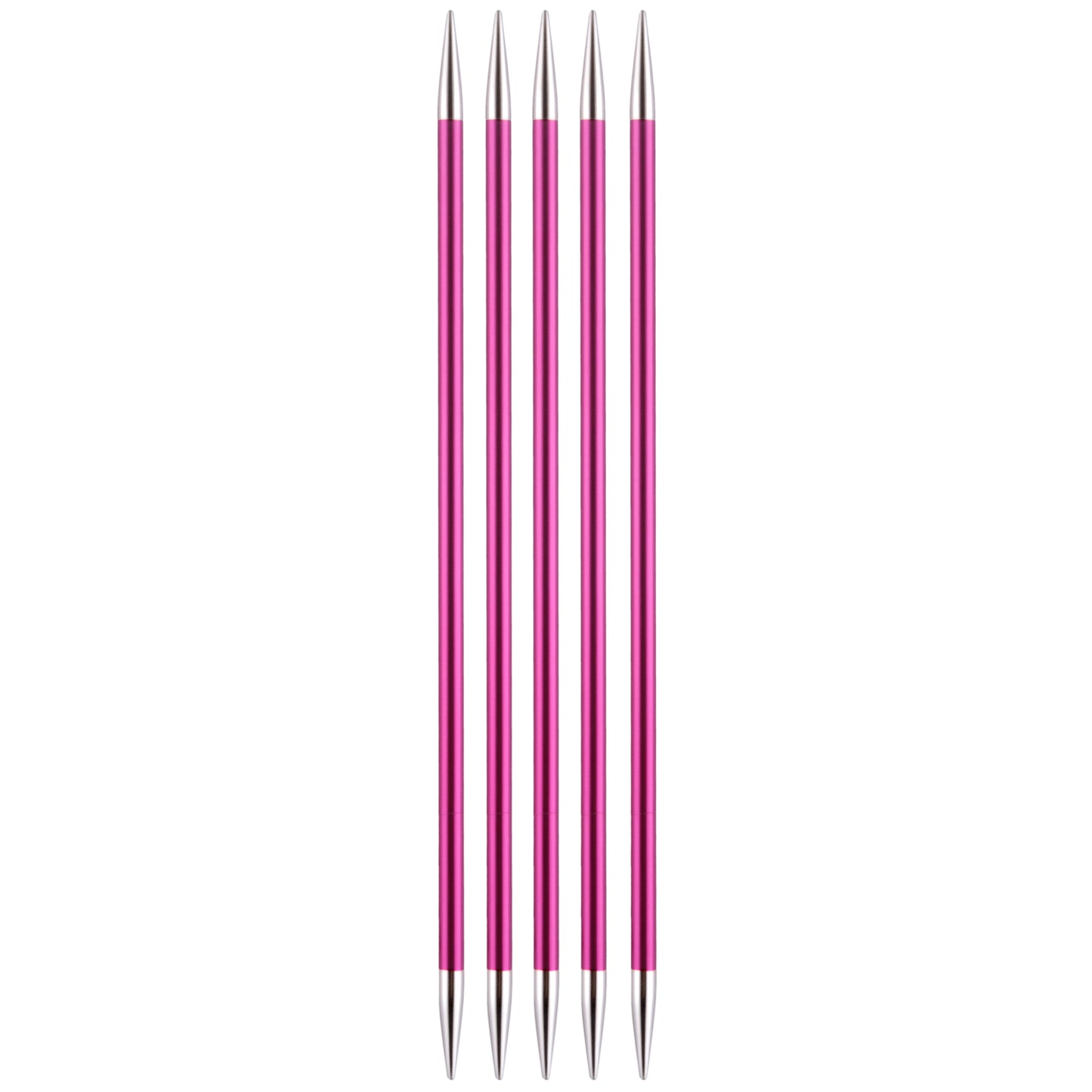 Knit Pro Zing: Double-Ended: Set of Five: 15cm Long