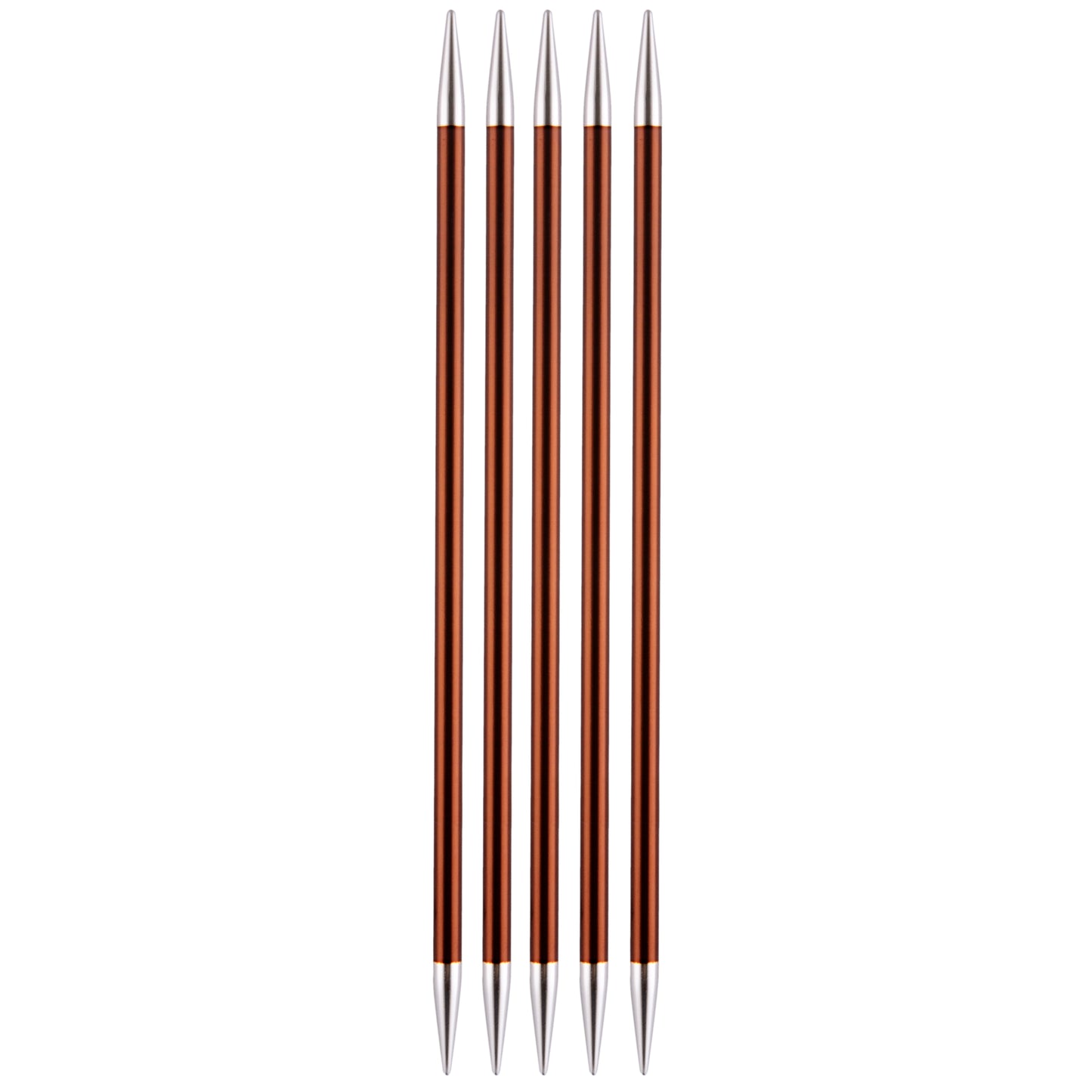 Knit Pro Zing: Double-Ended: Set of Five: 15cm Long