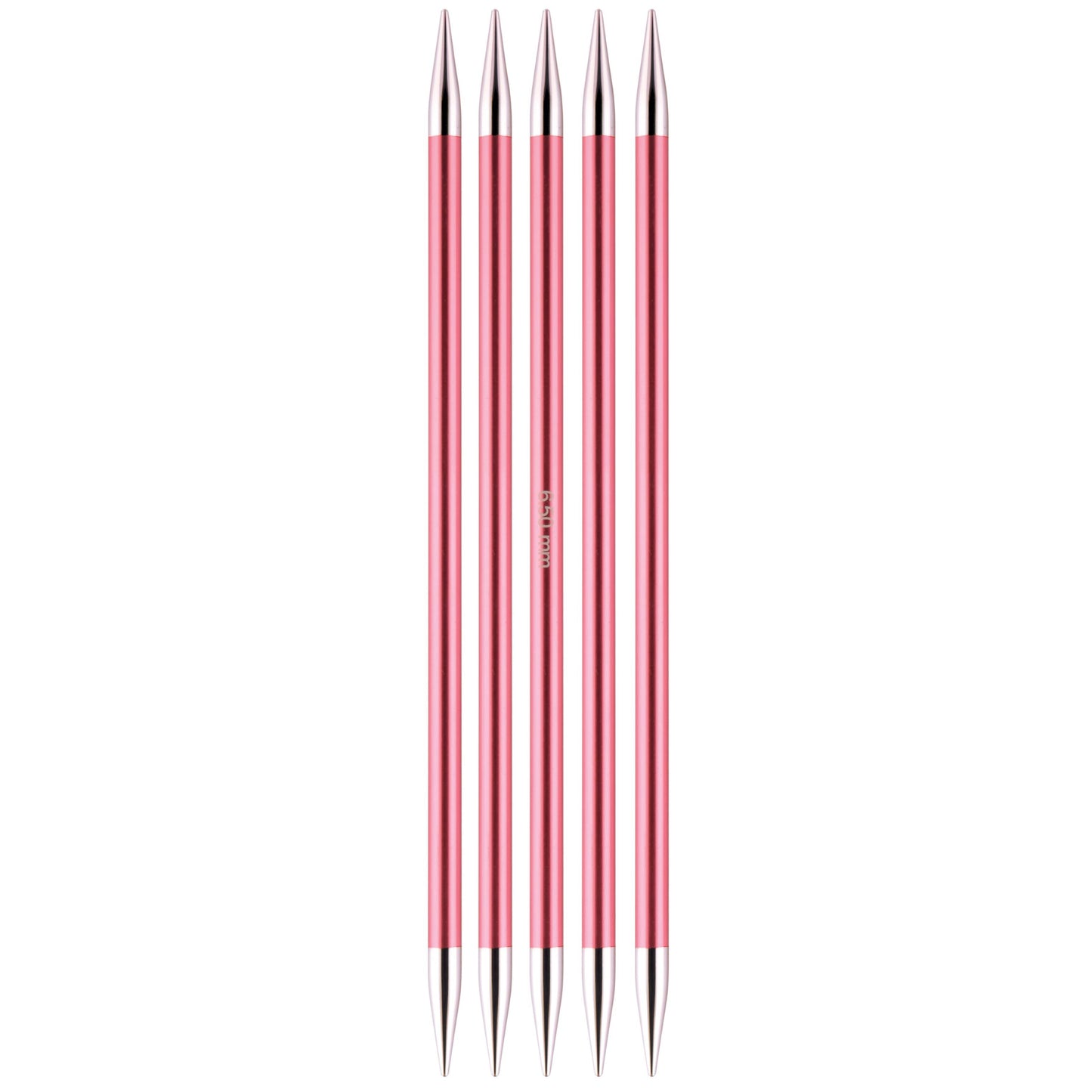 Knit Pro Zing: Double-Ended: Set of Five: 15cm Long
