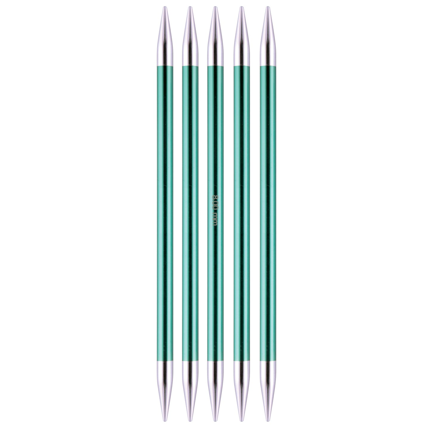 Knit Pro Zing: Double-Ended: Set of Five: 15cm Long