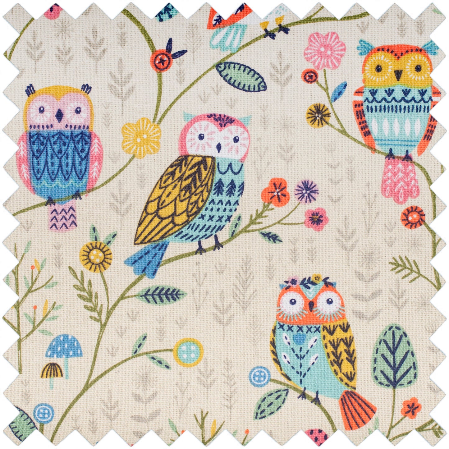 Knitting Pin Case (Twit Twoo)