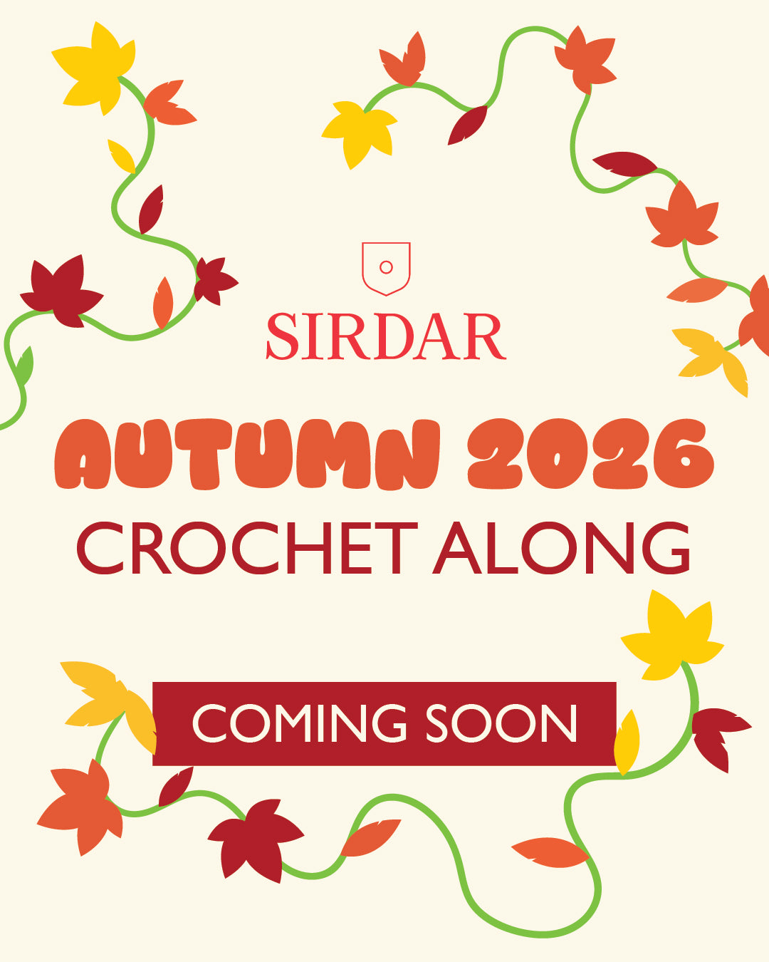 Sirdar Autumn Crochet Along Coming Soon