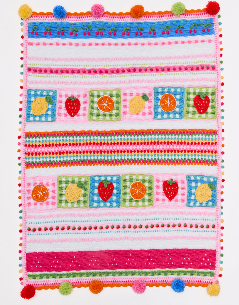 SUMMER PICNIC BLANKET CROCHET ALONG YARN BUNDLE