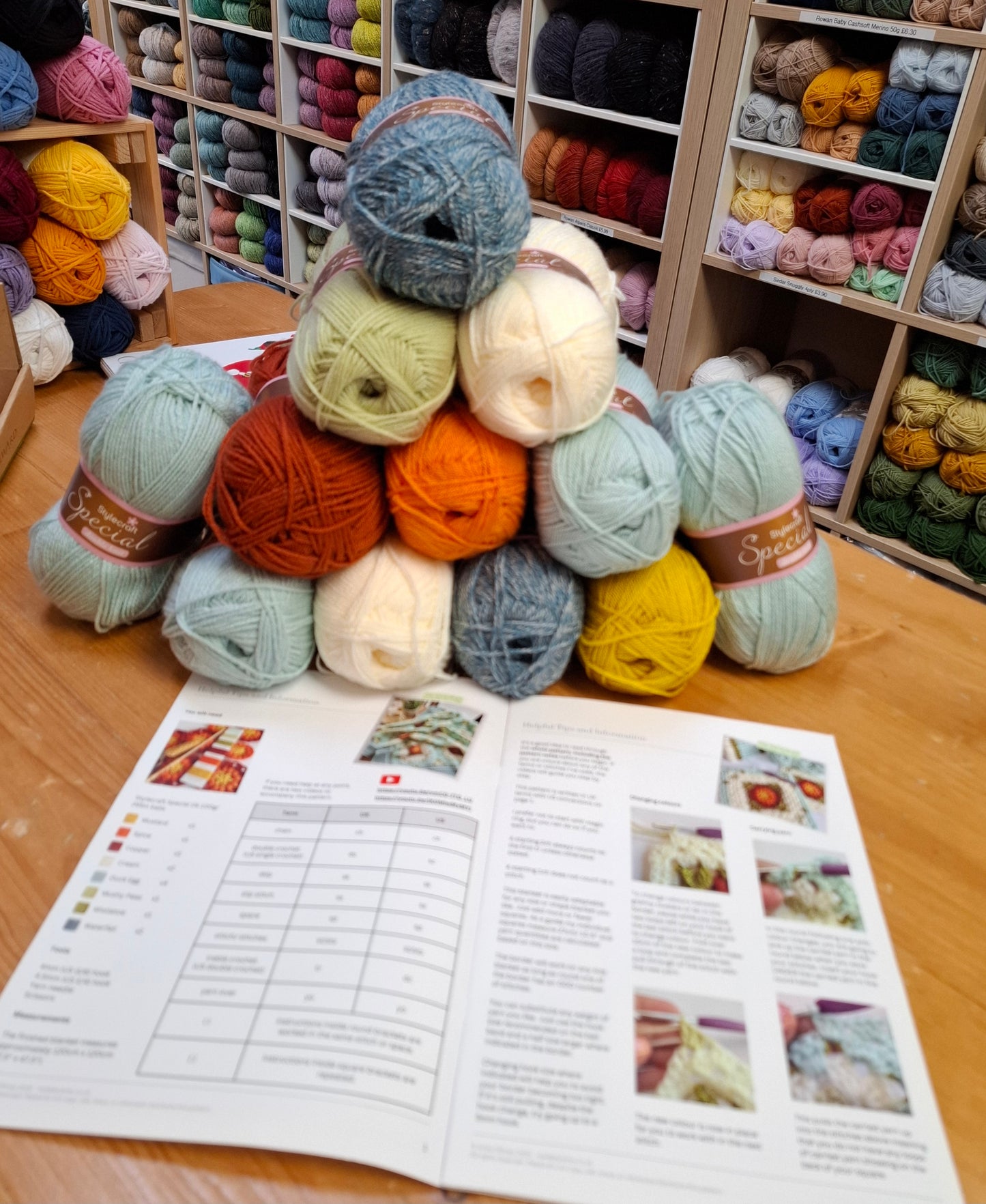 Trellis Blanket in Stylecraft Special Dk by Anita Gibney