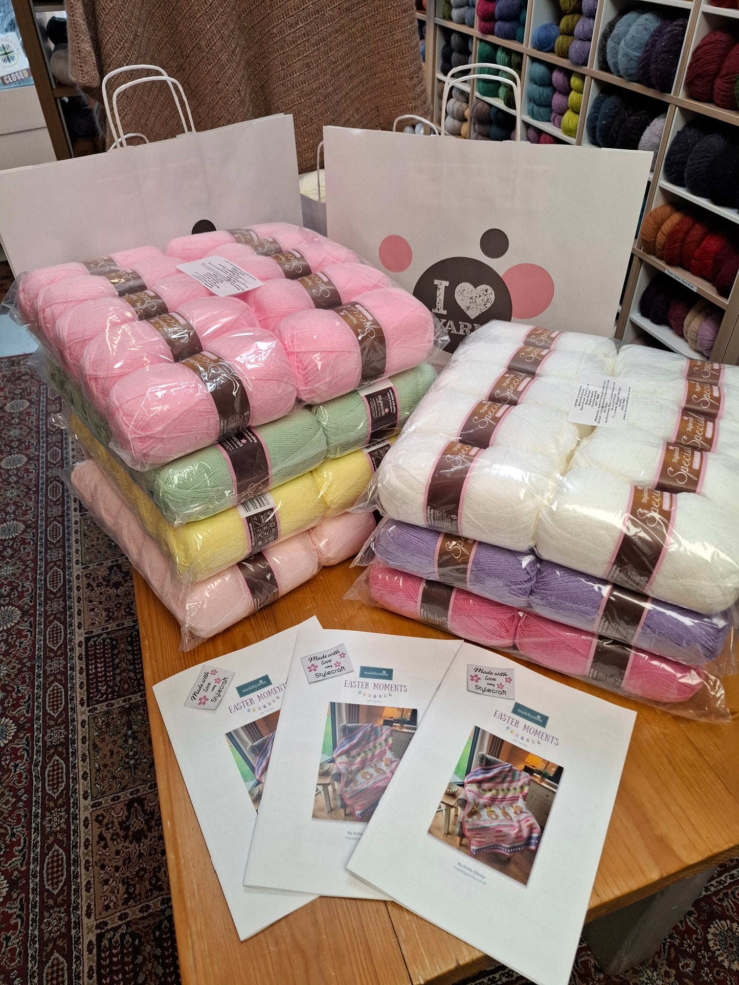 The Easter Moments Blanket by Madebyanita Crochet Kit