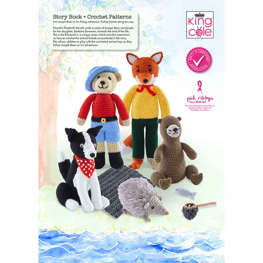 Joseph Bear Story Book and Toy Crochet Pattern Book
Joseph Bear Crochet – Book 1