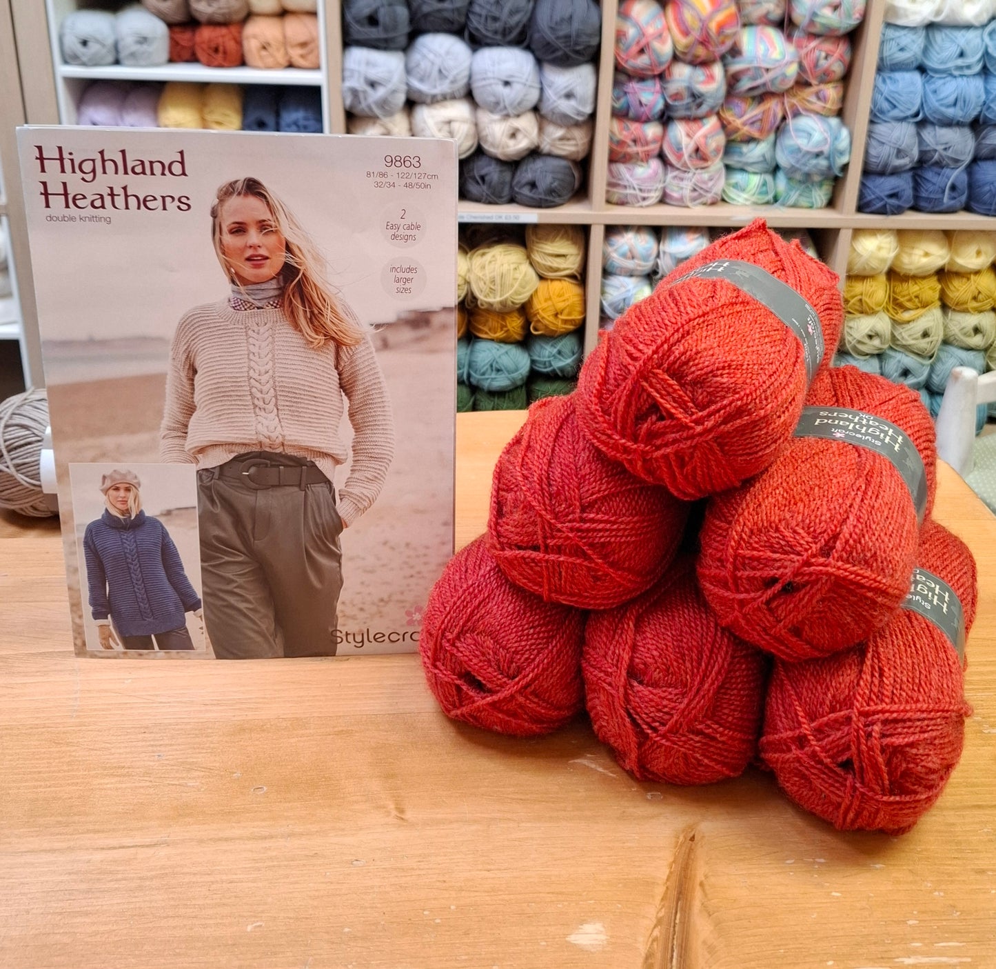 Stylecraft Highland Heather's Round Neck Sweater DK