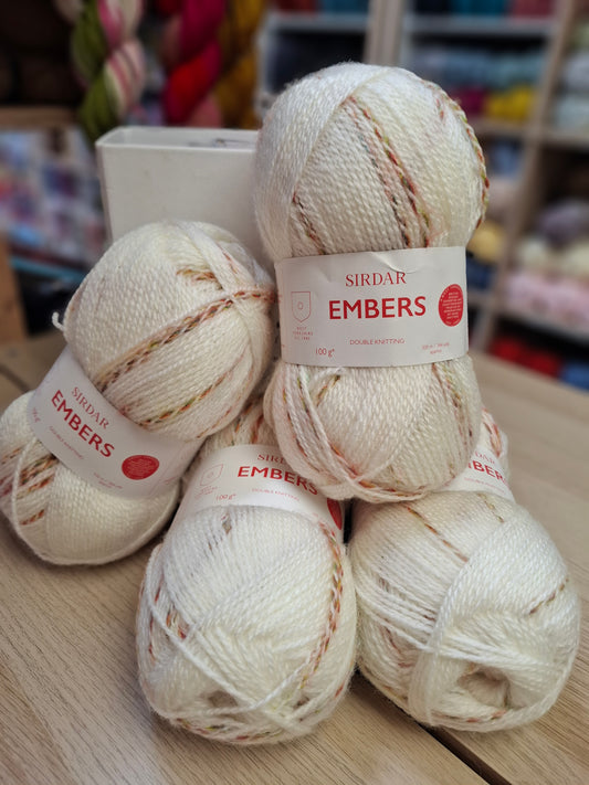 Sirdar Embers DK Round Neck Jumper Knitting Pack