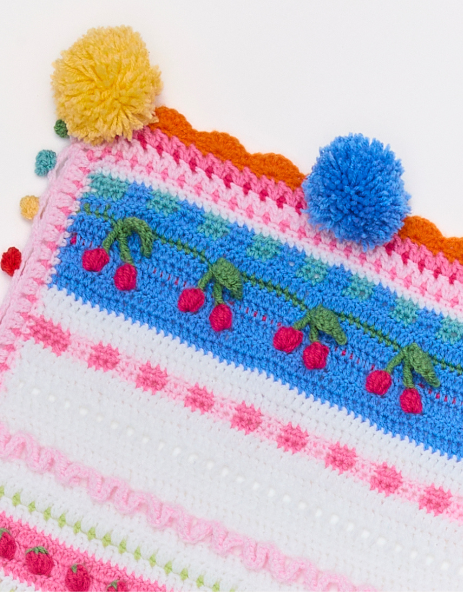 SUMMER PICNIC BLANKET CROCHET ALONG YARN BUNDLE