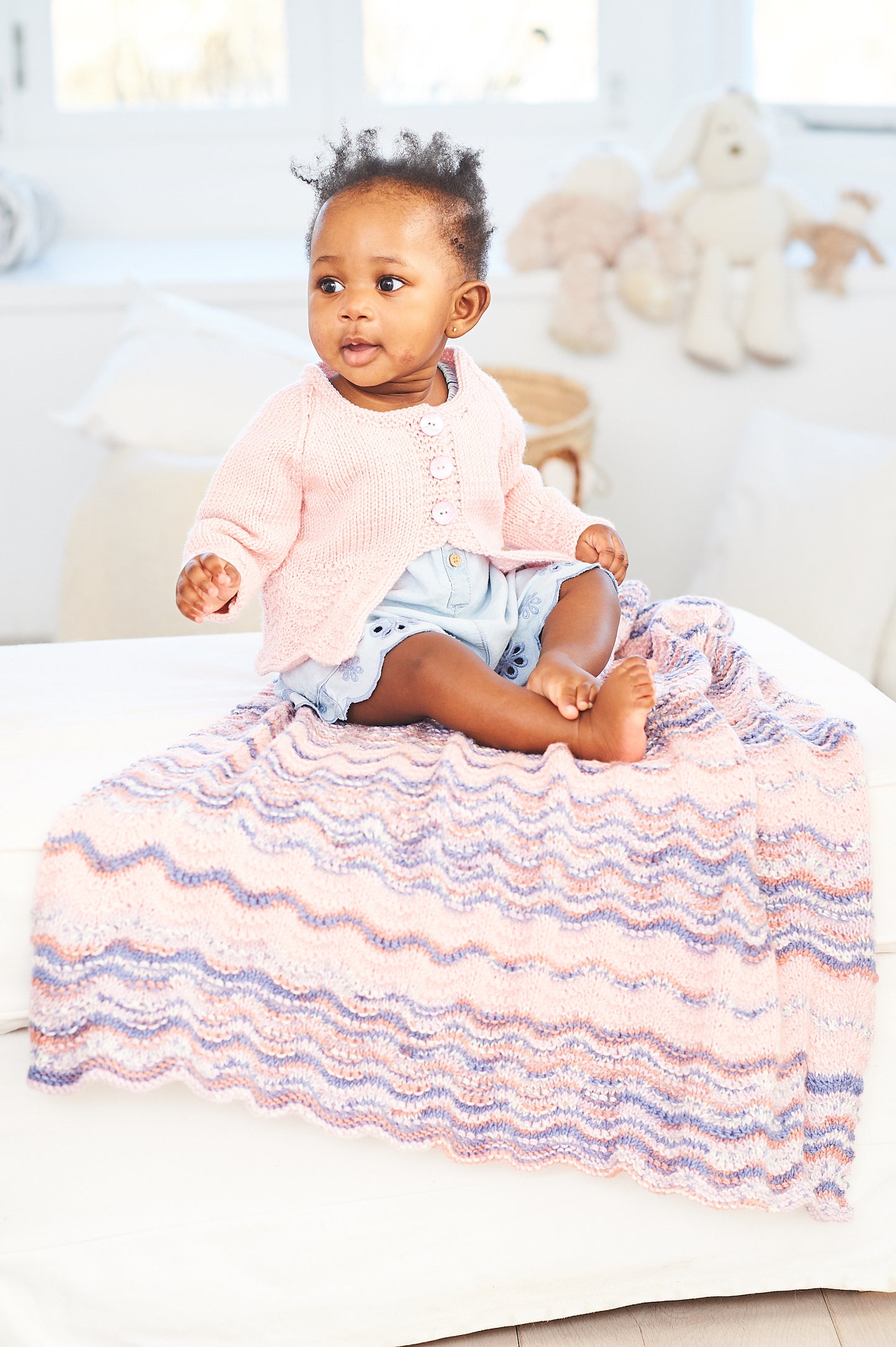 Stylecraft Cardigans and Blanket Bambino prints 10066