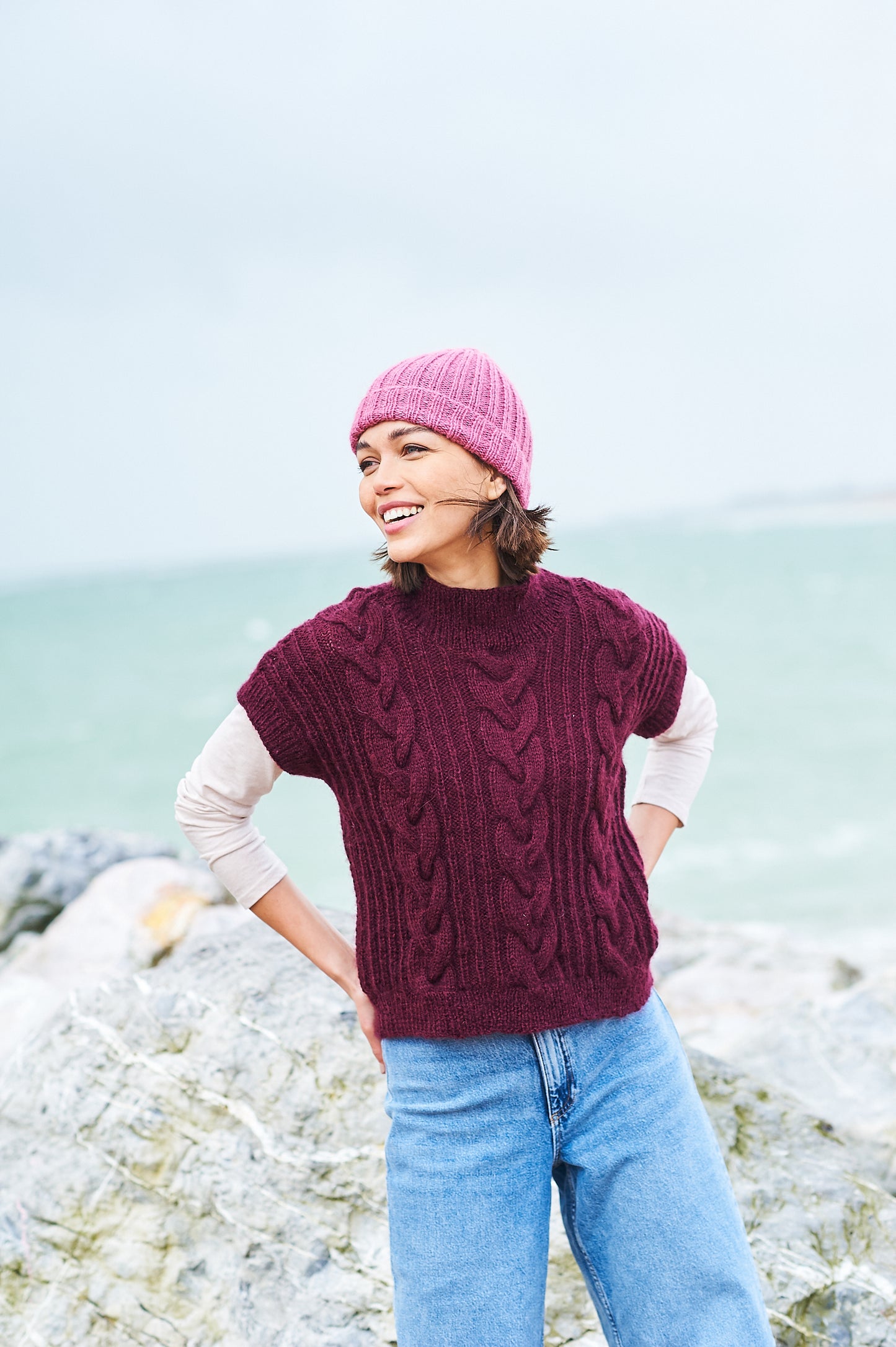 Stylecraft Pattern 10088 - Grace, Impressions Sweater & Tank Top Aran