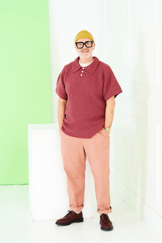 Stylecraft Pattern 10227 - Bambino DK Striped and Plain Top (Crochet)