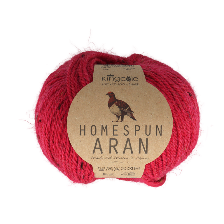 King Cole Homespun Aran 50g