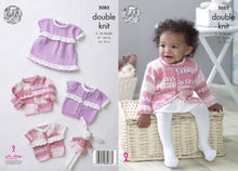 Load image into Gallery viewer, King Cole Dresses &amp; Cardigans Knitted in Cherish &amp; Cherished DK 5085
