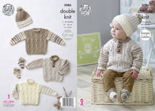 Load image into Gallery viewer, Sweaters, Hats &amp; Socks Knitted in Cherish &amp; Cherished DK 5086
