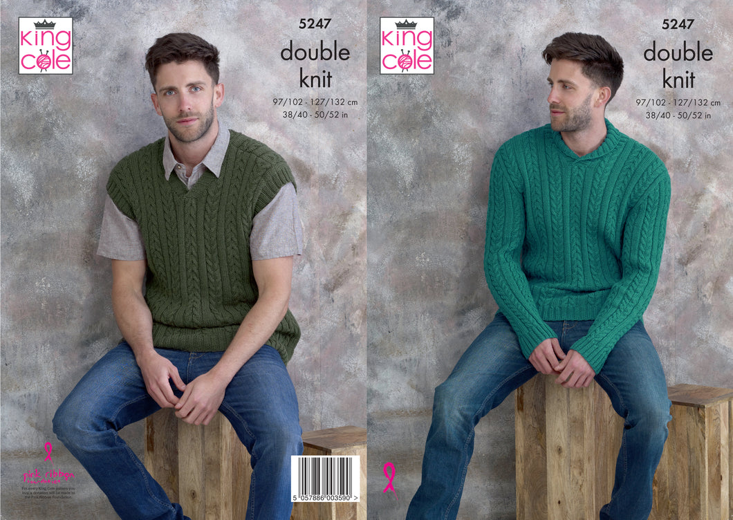Sweater & Pullover Knitted in Luxury Merino DK 5247