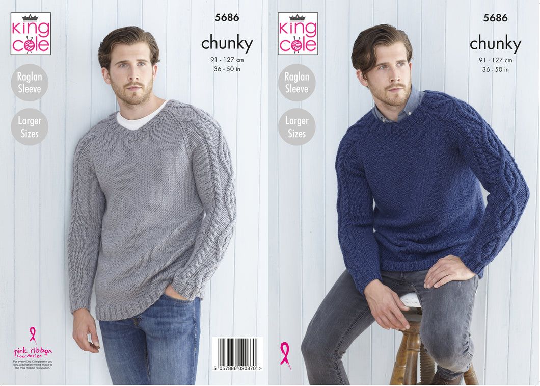 Sweaters Knitted in Subtle Drifter Chunky 5686