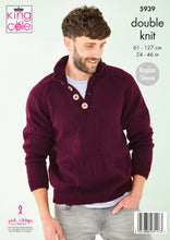 Load image into Gallery viewer, Sweaters Knitted in DK 5939
