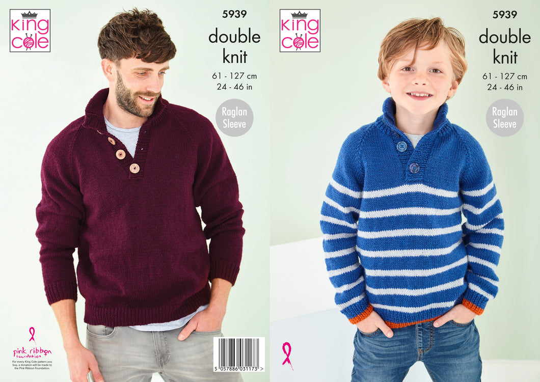 Sweaters Knitted in DK 5939