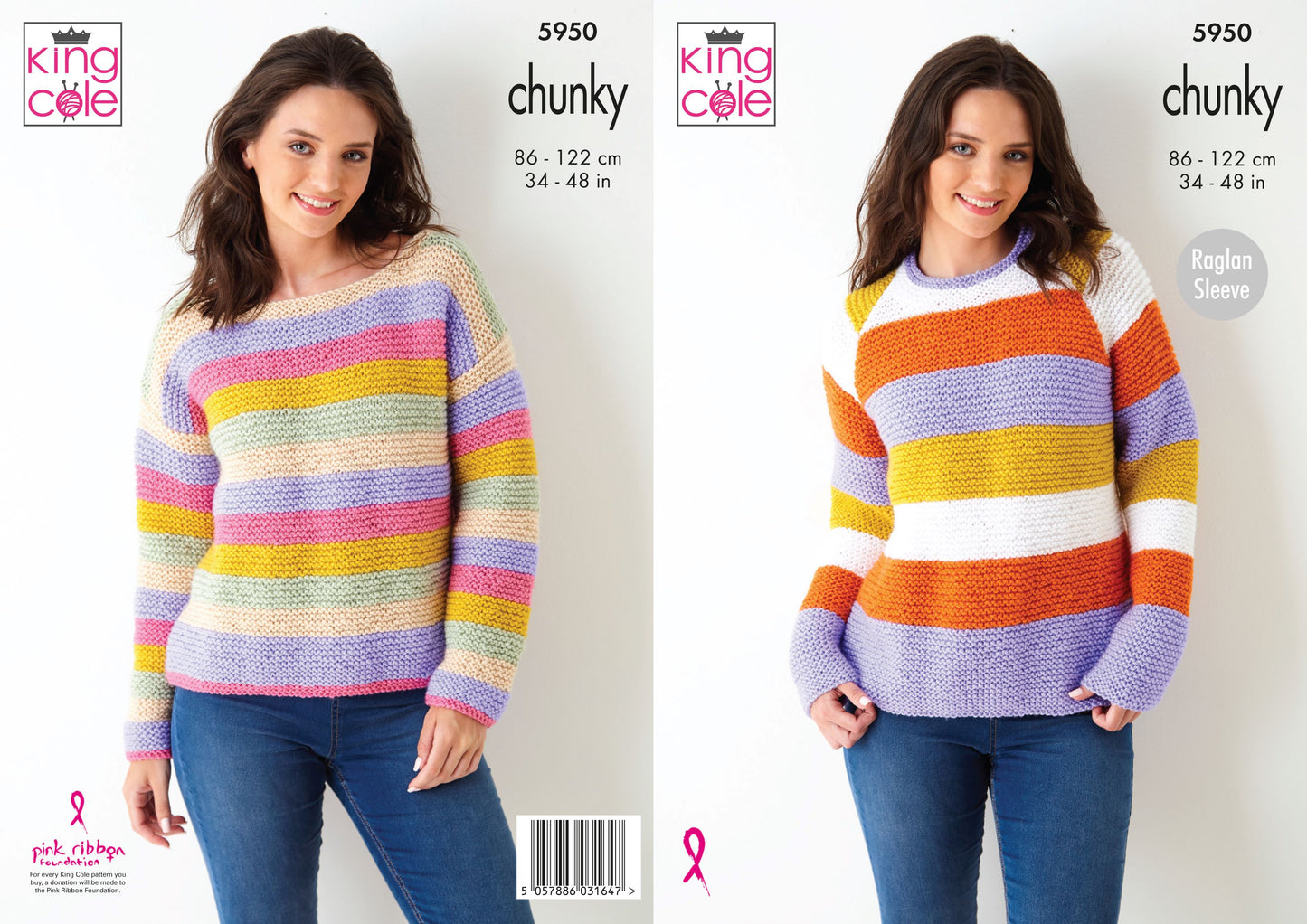 King Cole Sweaters Knitted in Big Value Chunky 5950