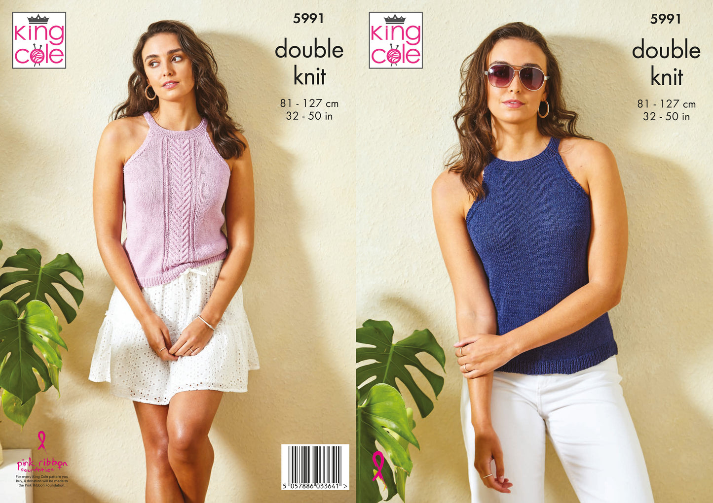 Tops Knitted in Linendale DK 5991