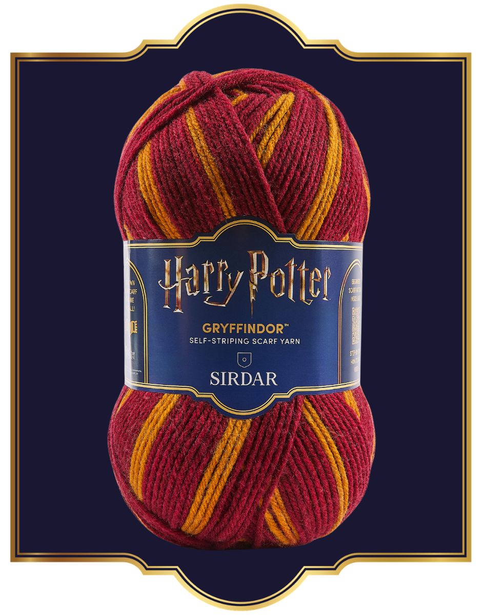 HARRY POTTER™ SELF-STRIPING SCARF YARN BY SIRDAR