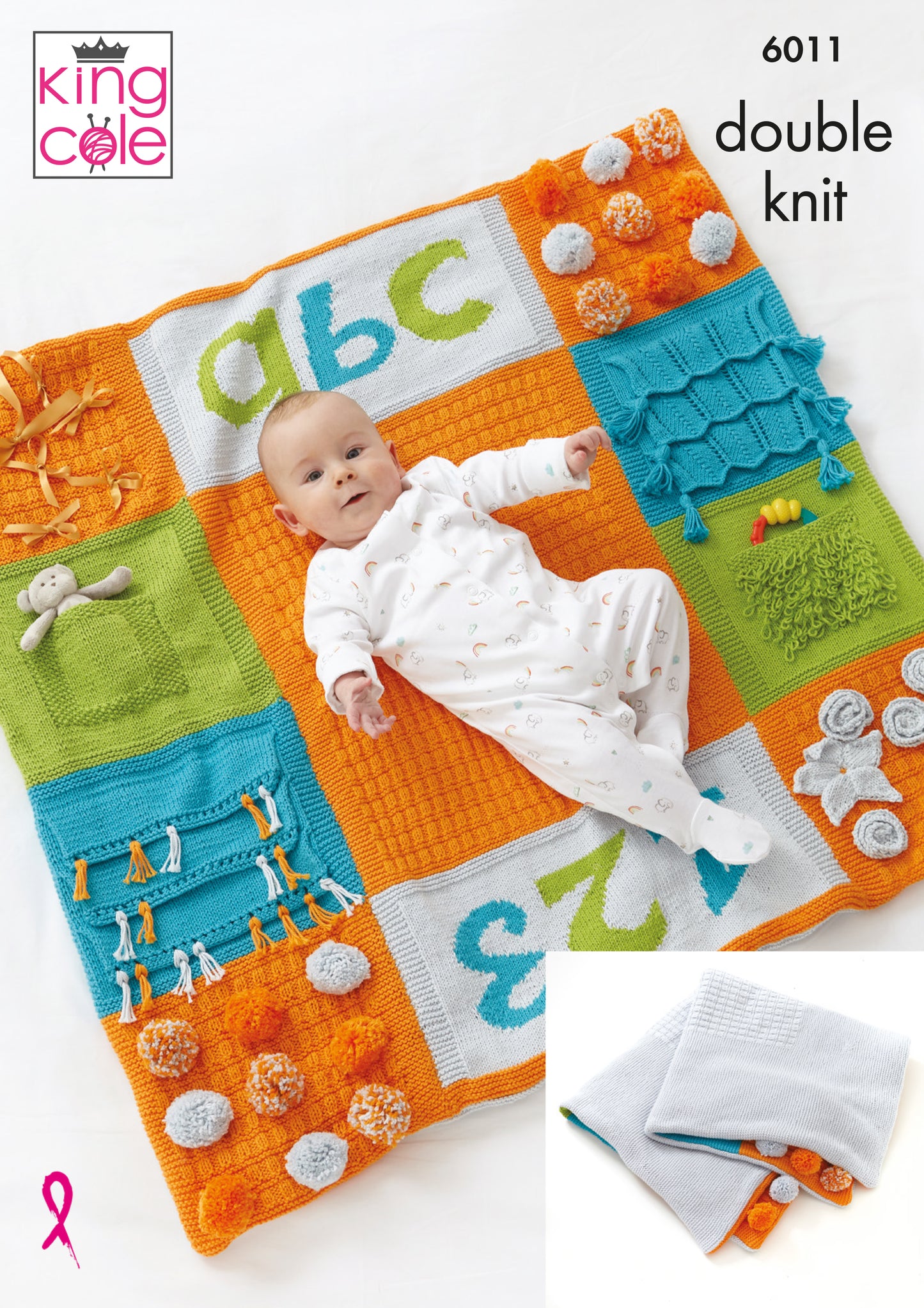 King Cole Books & Play Mat Knitted in Cottonsoft DK 6011