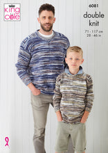Load image into Gallery viewer, Sweaters Knitted in Camouflage DK 6081
