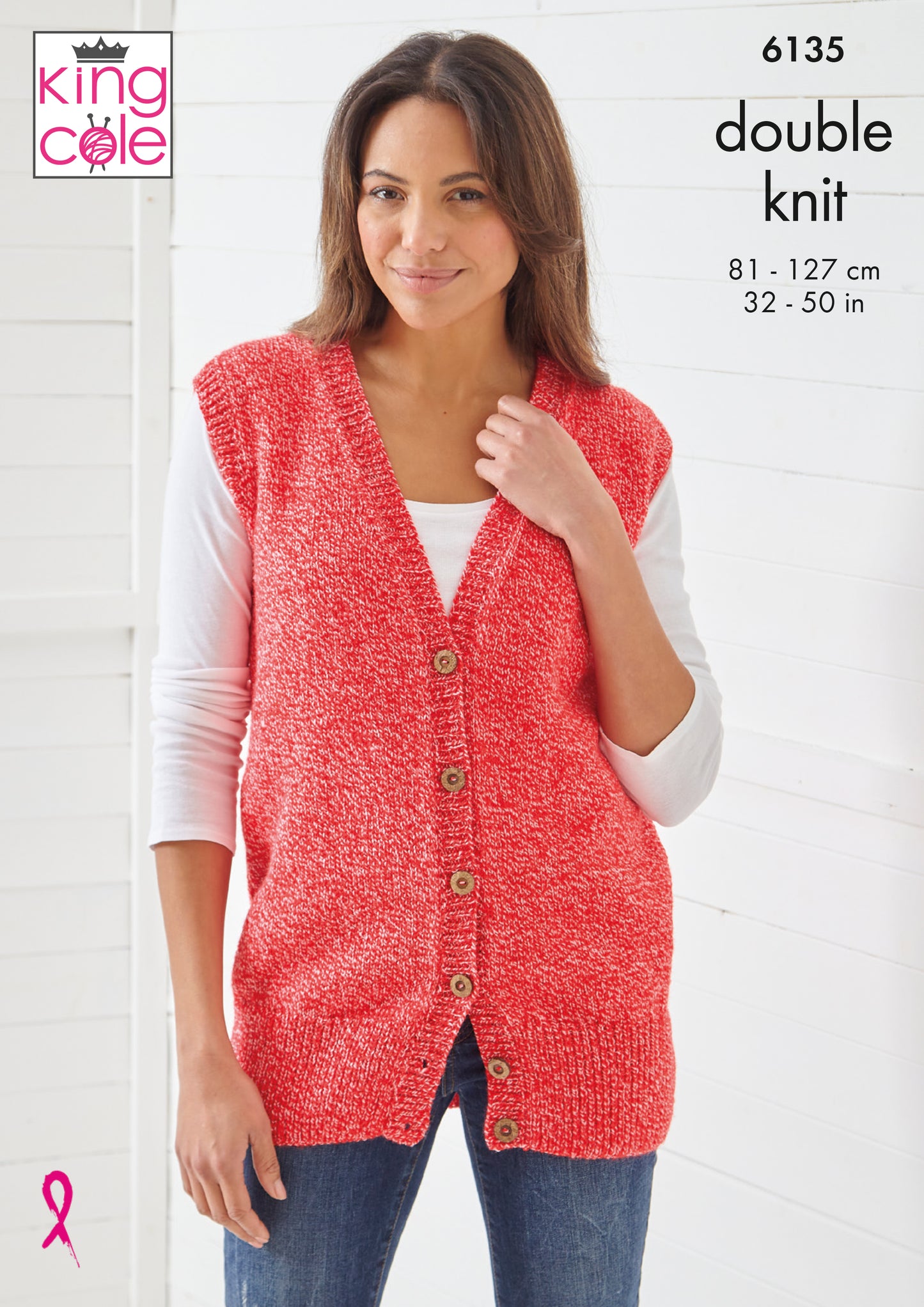 King Cole Waistcoat & Tunic DK 6135