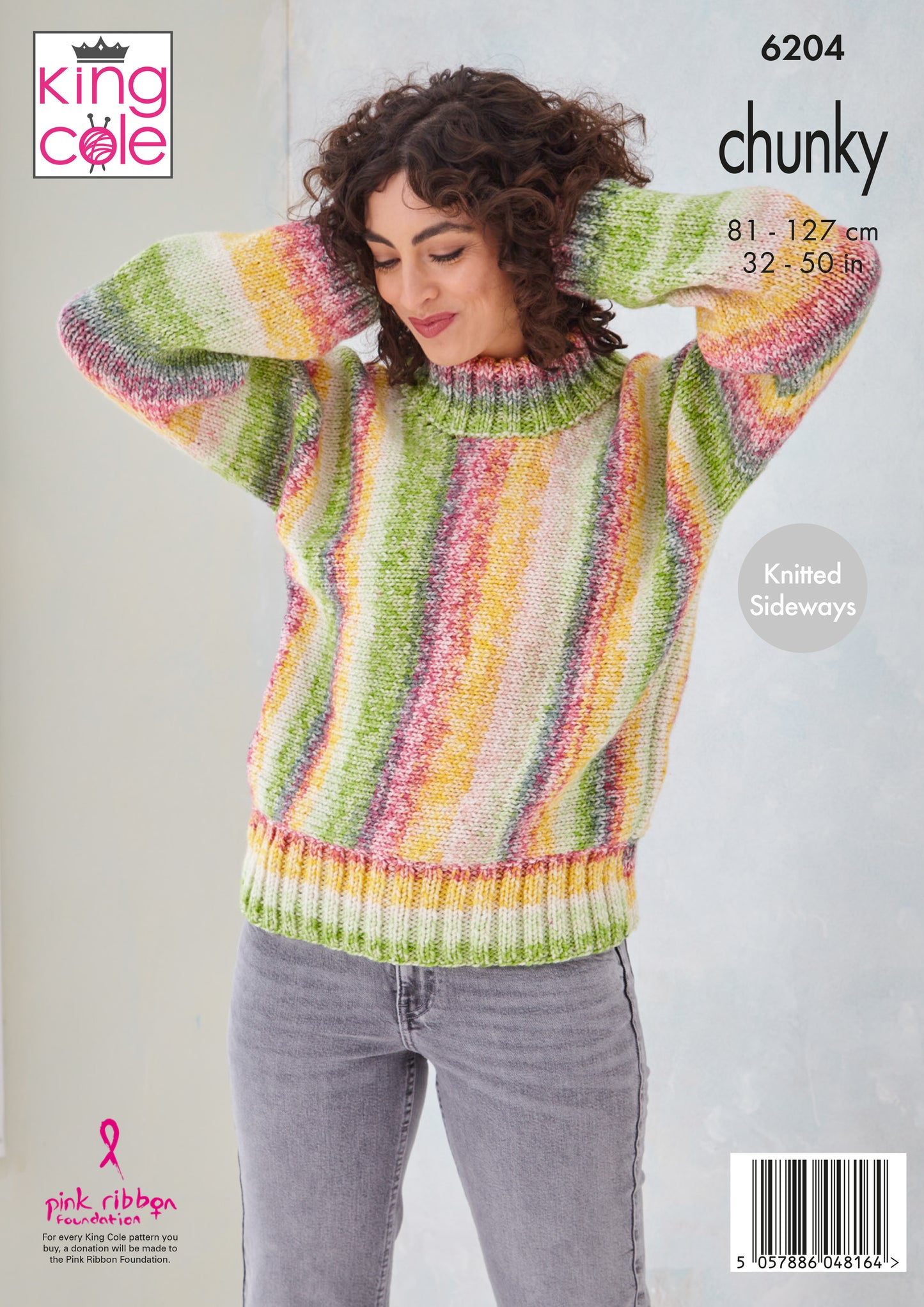 King Cole Sweater & Jacket Knitted in Hedgerow Chunky Pattern 6204