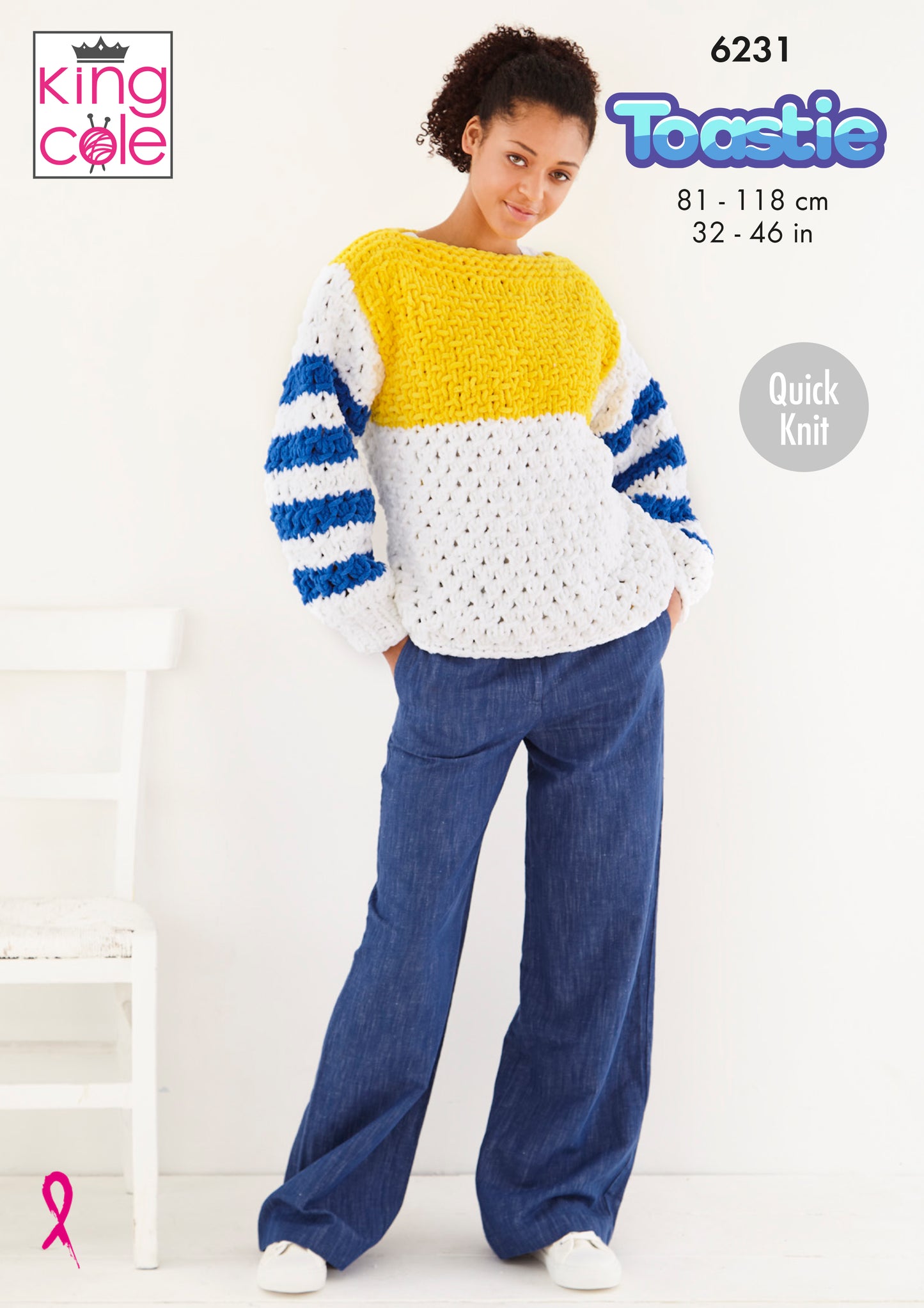 King Cole Sweater & Cardigan Knitted in Toastie 6231