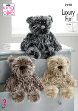 Load image into Gallery viewer, Bears Knitted in Luxury Fur 9120
