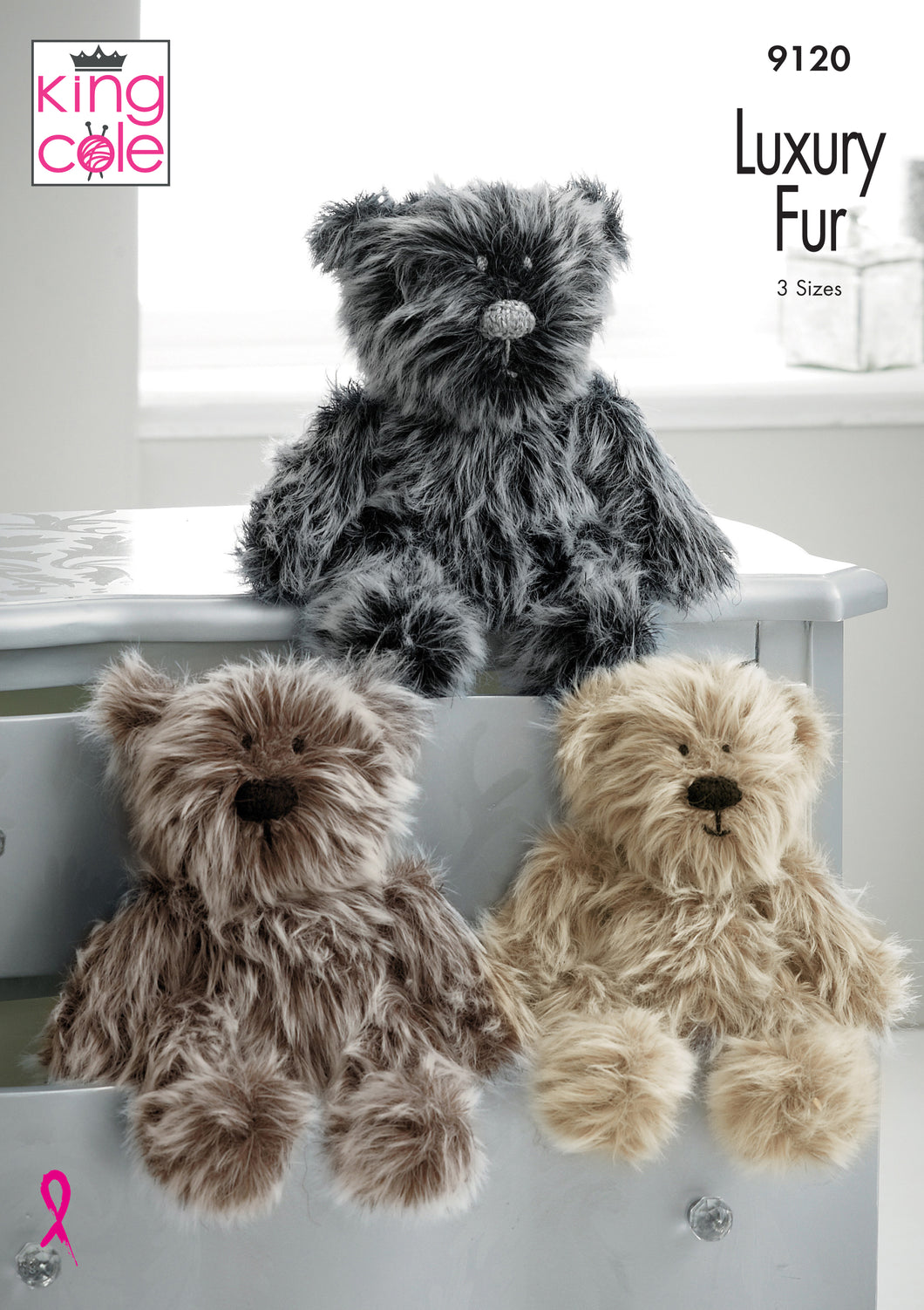 Bears Knitted in Luxury Fur 9120