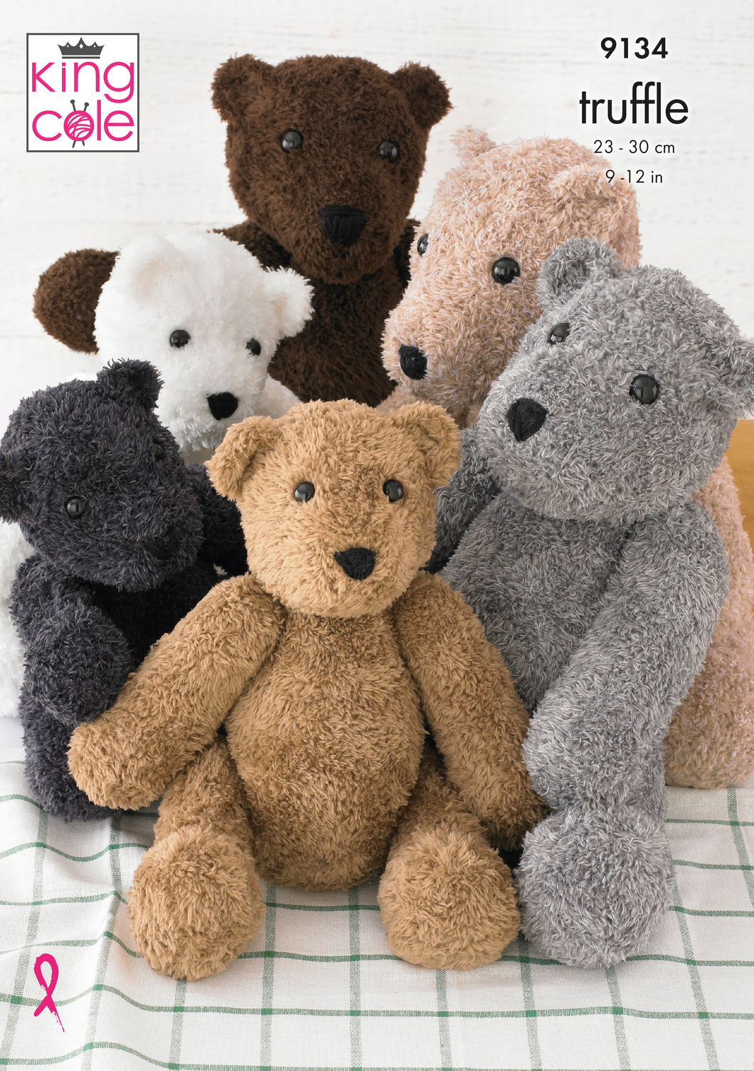 Teddies Knitted in Truffle 9134