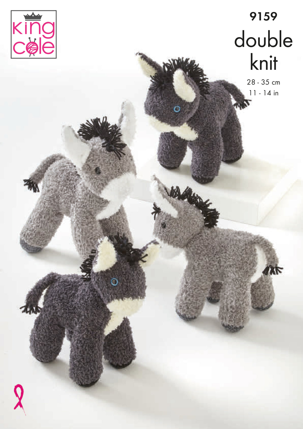 Donkeys Knitted in Truffle 9159