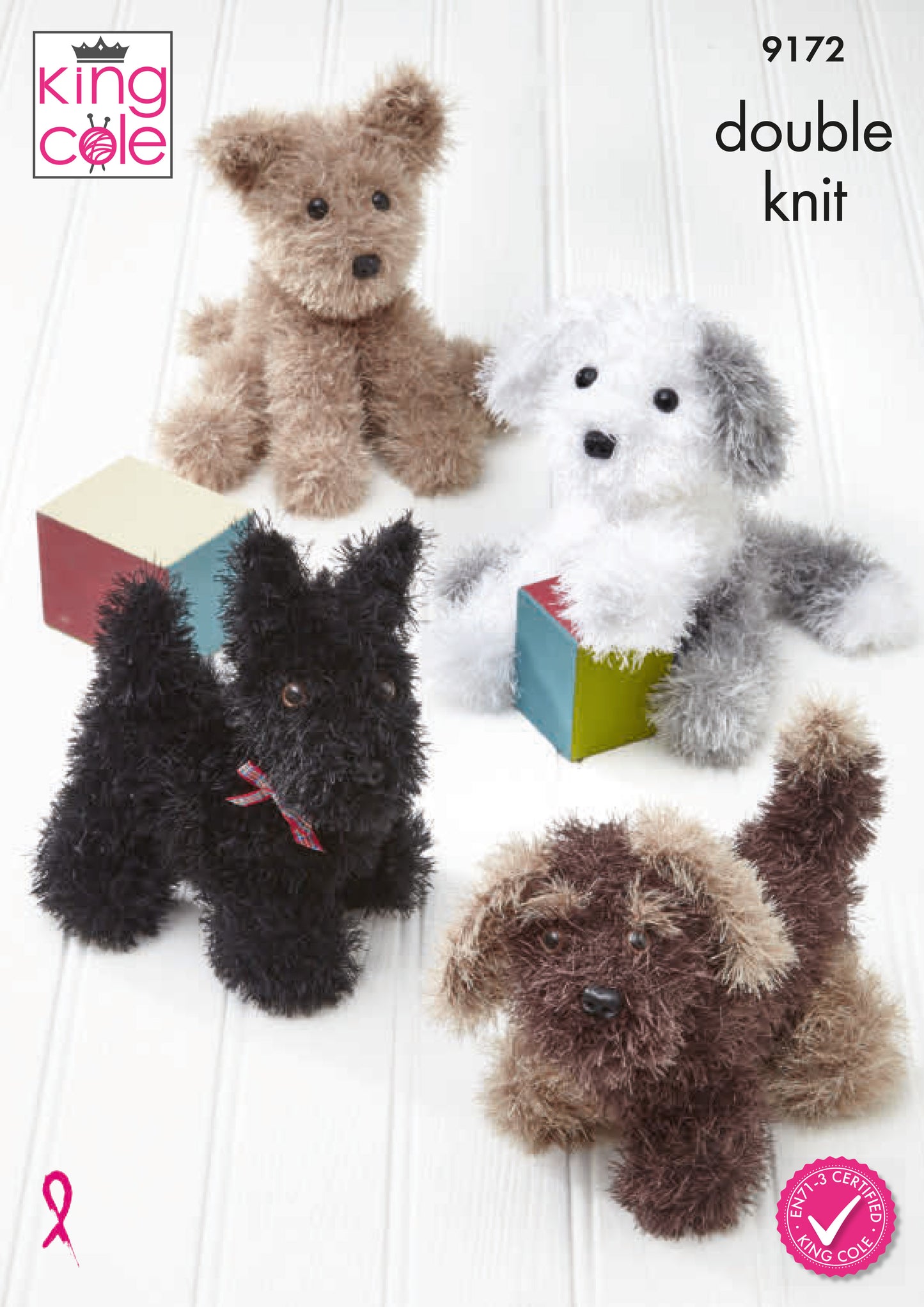 Dog Toys Knitted in Moments DK 9172