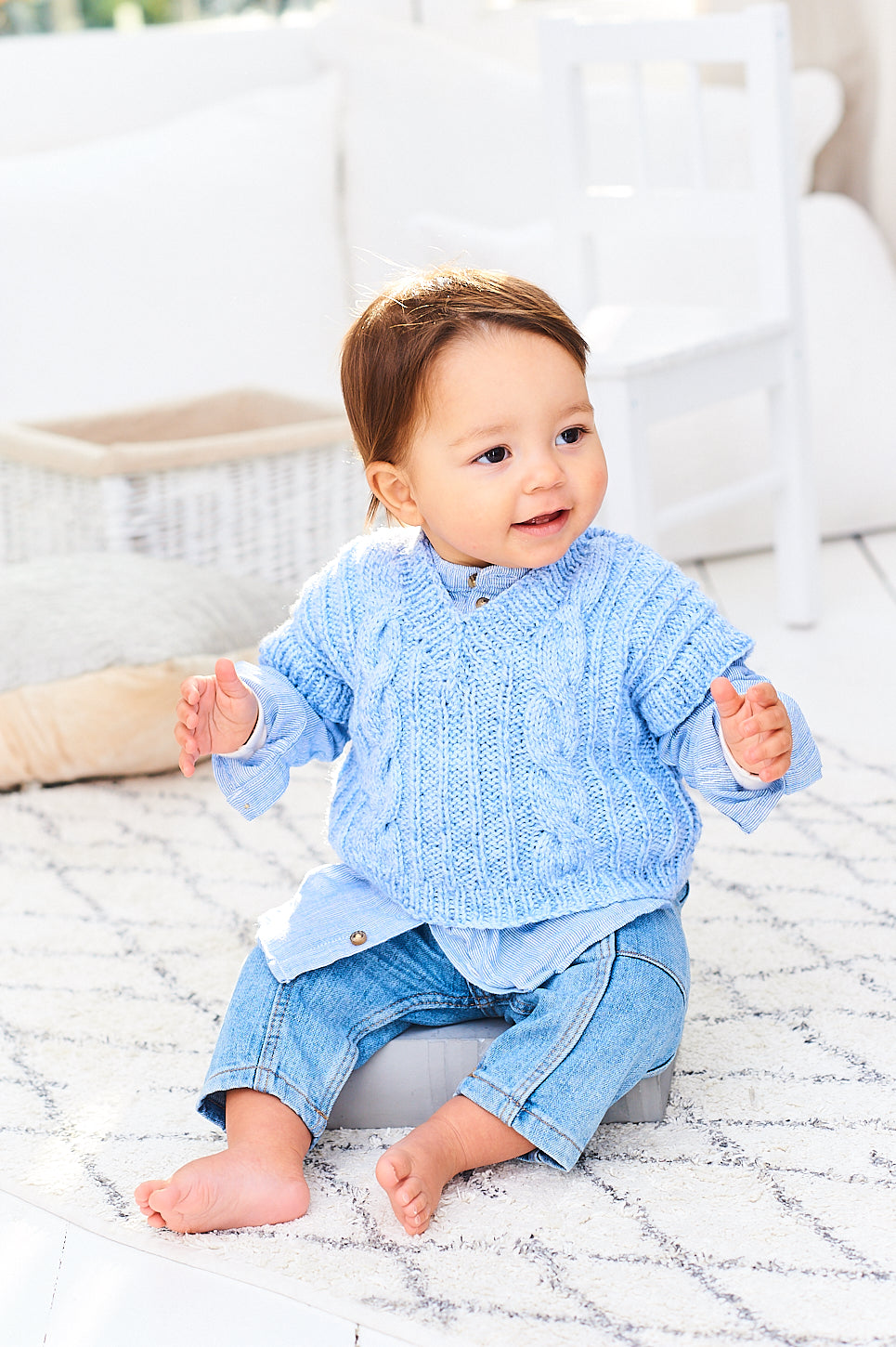 Pattern 9976 - Bambino DK, Sweet Dreams Sweater & Tank Top