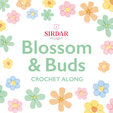 Load image into Gallery viewer, Sirdar Blossom &amp; Buds Blanket..... Spring 2024 Crochet Along Kit
