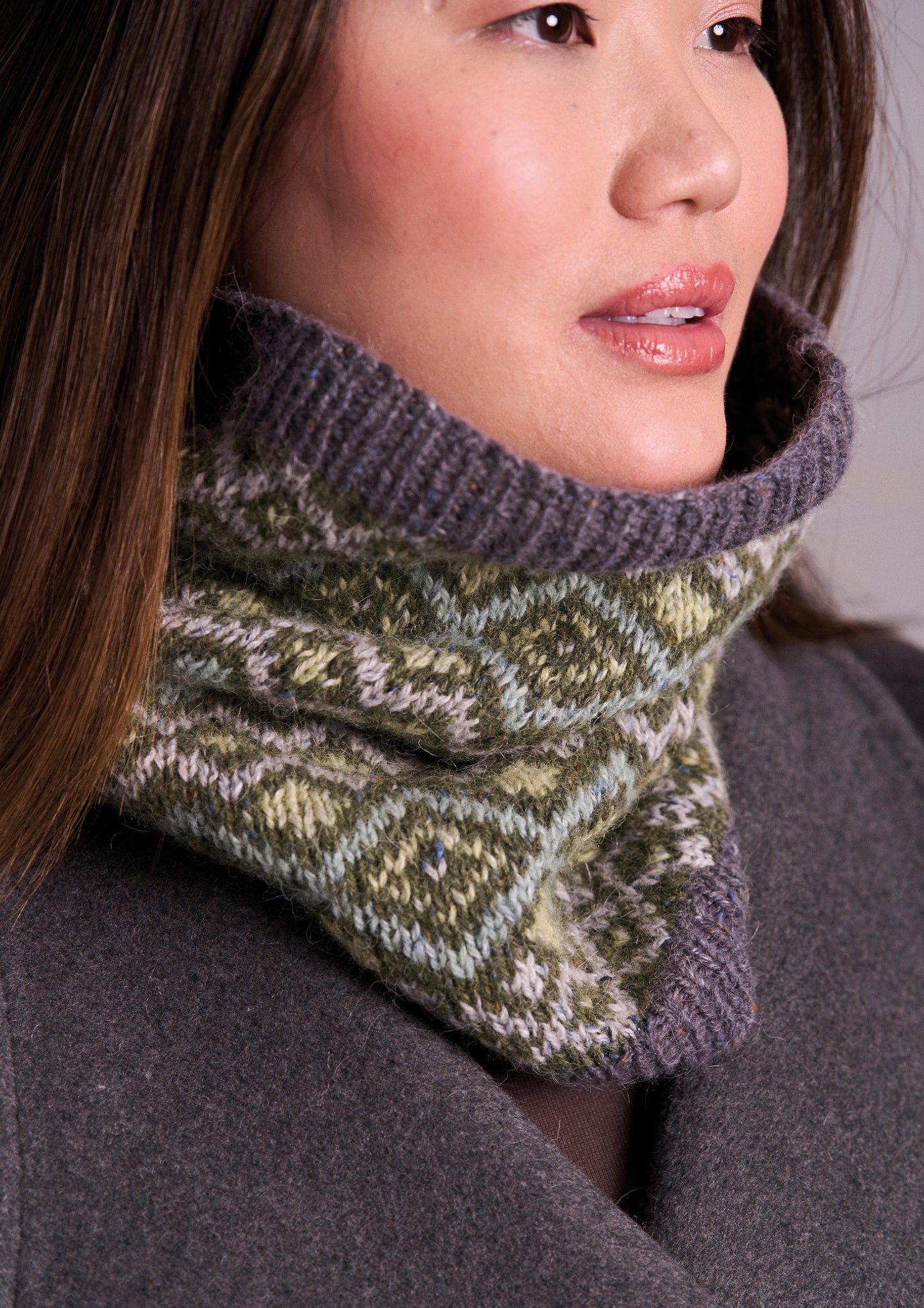 Rowan Felted Tweed Snood knitting pack.