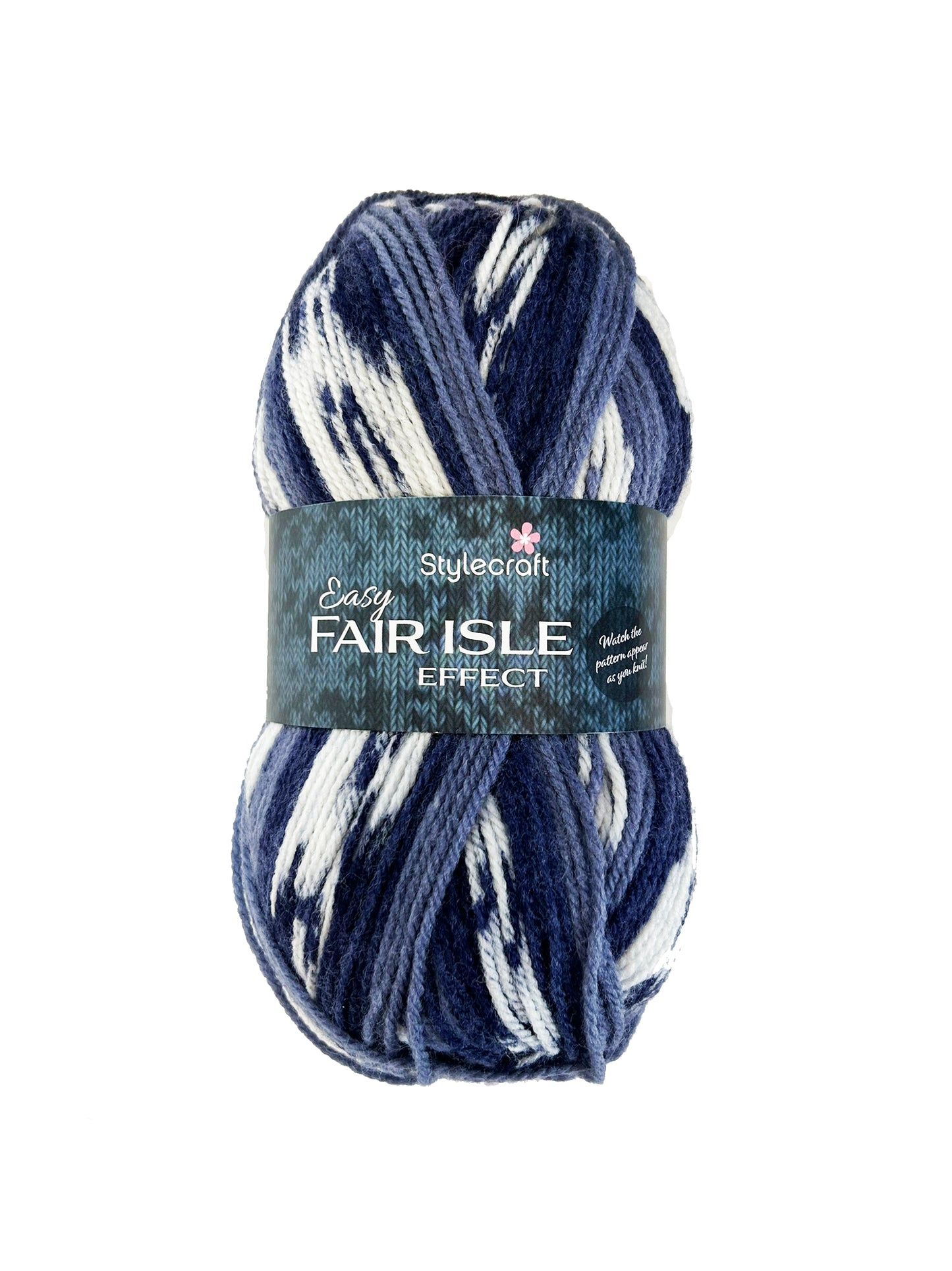 Stylecraft Easy Fair Isle Effect Aran 100g